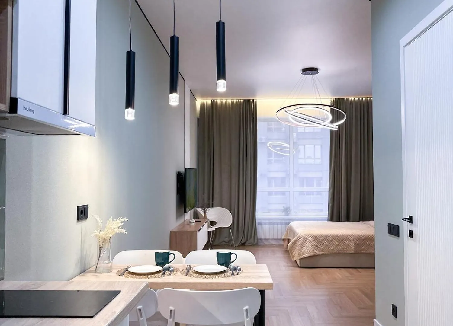Apartment Минималистичная Студия Напротив Мега Парк Almaty